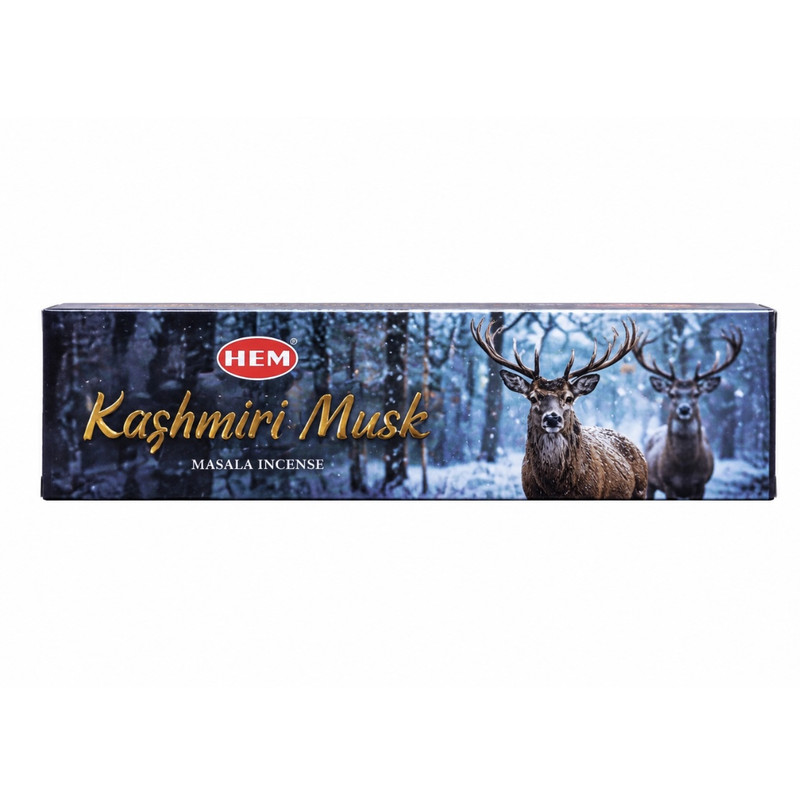 عود خوشبو کننده شاخه ای هم HEM مدل مشک کشمیری( مشک اهو) Musk kashmiri